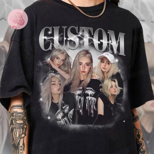 Custom Bootleg Rap Tee, 90s Vintage Bootleg Shirt, Custom Face Shirt, Custom Valentine Shirt photo review