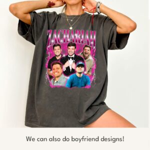 Custom photo vintage 90s graphic t-shirt – personalized bootleg rap tee with custom face collage design