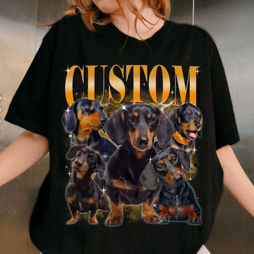 Custom Dog Bootleg Shirt – Retro 90s Pet Bootleg Rap Tee – Personalized Comfort Colors Dog Mom Dad Gift
