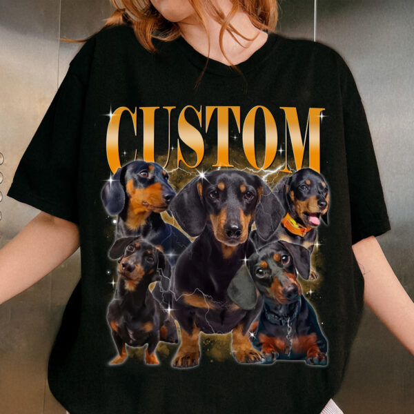 Custom Dog Bootleg Shirt – Retro 90s Pet Bootleg Rap Tee – Personalized Comfort Colors Dog Mom Dad Gift