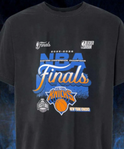 New York Knicks 2025-2026 NBA Eastern Conference Champions Finals Locker Room Shirt