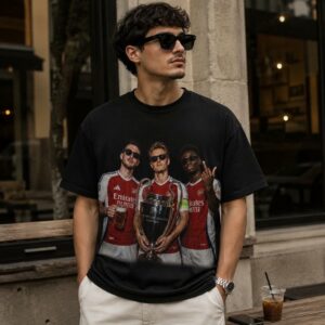 Arsenal Champions League Winners Shirt