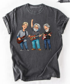 Grateful Dead Band Members Shirt, Bob Weir Jerry Garcia Phil Lesh Tribute Comfort Colors Tee, Classic Rock Jam Band Long Sleeve