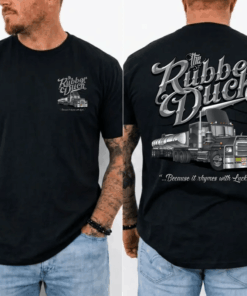 Rubber Duck Mack Truck Shirt, Vintage Convoy Movie Tee, Classic Trucker Graphic T-Shirt