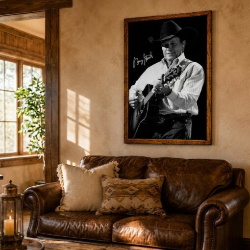 No Frame - George Strait Country Music Wall Art