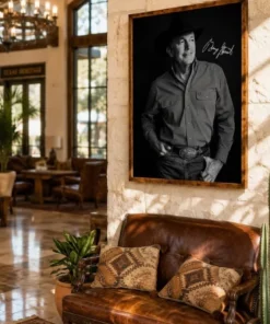 No Frame - George Strait Country Music Wall Art