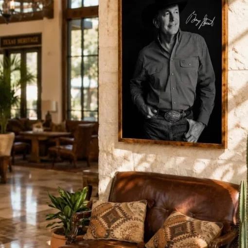 No Frame - George Strait Country Music Wall Art