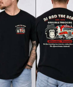 BJ and the Bear Hauling Trucking Ltd Worn Out Shirt, Vintage 70s TV Show T-Shirt