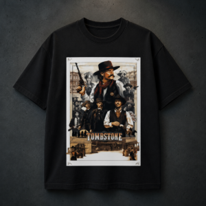 Doc Holliday Tombstone I'm Your Huckleberry - Distressed Cowboy Gunfighter T-Shirt