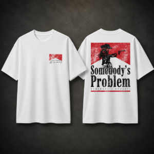 Somebody's Problem Vintage 90s Country Tee T-Shirt | Western Music Festival Shirt