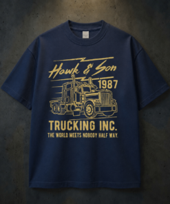 Over The Top shirt, Hawk and Son shirt