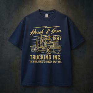 Over The Top shirt, Hawk and Son shirt
