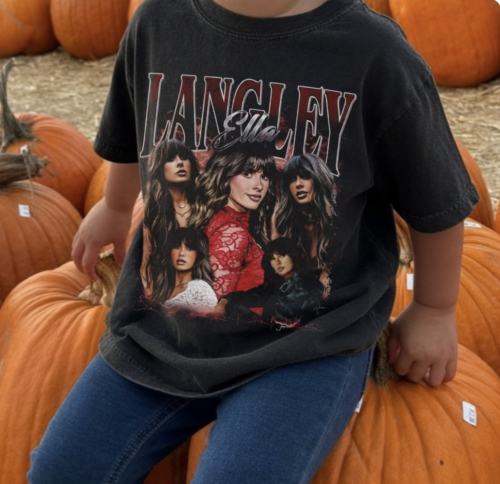 Limited Ella Langley 90s Bootleg Vintage Kids T-Shirt #3 photo review