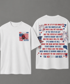 Toby Courtesy of the Red T-Shirt, Red White and Blue Shirt, 4th Of July Tee