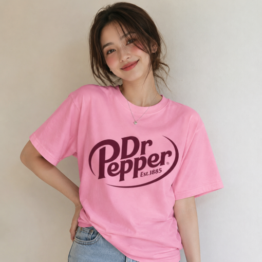Vintage Dr Pepper Graphic Tee: Y2K Style Unisex Cotton T-Shirt
