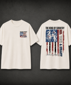 George Strait Flag 4th Of July Shirt, 250th Anniversary Freedom Shirt