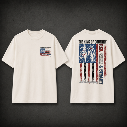 George Strait Flag 4th Of July Shirt, 250th Anniversary Freedom Shirt