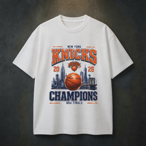 New York Knick s Basketball Champions Tee, NBA Finals Retro Graphic Heavyweight Unisex T Shirt