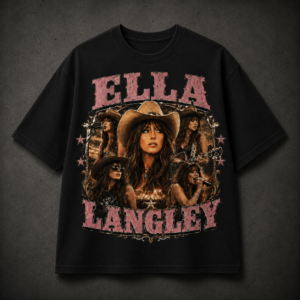 Ella Langley Vintage Bootleg T-Shirt, Retro 90s Country Music Graphic Tee