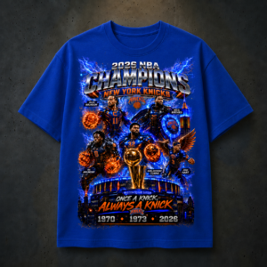 Knicks Champions Graphic T-Shirt | New York Basketball Fan Tee