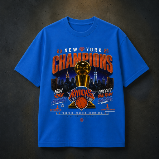New York Knicks shirt Champions 2026 T-Shirt