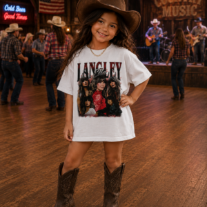 Limited Ella Langley 90s Bootleg Vintage Kids T-Shirt #3