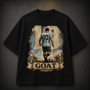 Lionel Messi Argentina World Cup Graphic T-Shirt