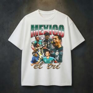 Mexico National Team Graphic T-Shirt, World Cup 2026 Tee