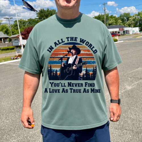[FREESHIP US] George Strait In All The World shirt photo review