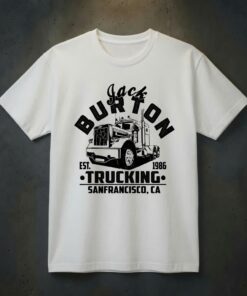 Jack Burton T-Shirt Big Trouble In Little China Jack Burton Trucking Shirt