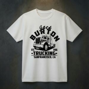 Jack Burton T-Shirt Big Trouble In Little China Jack Burton Trucking Shirt