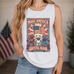 Deadhead Inspired 4th of July Tank Top