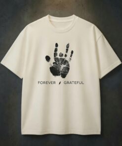 Grateful Dead Tee with Jerry Garcia Hand T-Shirt