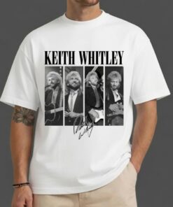 Country Keith Whitley T-Shirt, Traditional Music Fan Retro Tee
