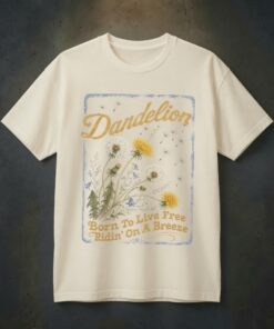 Dandelion Shirt, Country Music Graphic Shirt, Dandelion Lover Gift