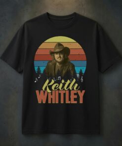 Retro Keith Whitley Sandy T-Shirt, Keith Whitley Shirt