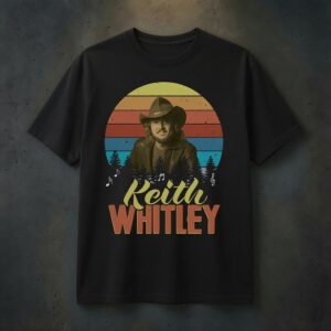 Retro Keith Whitley Sandy T-Shirt, Keith Whitley Shirt