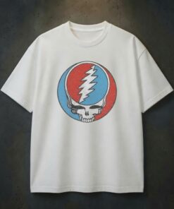 Classic Steal Your Face Vintage Grateful Dead Logo Tee