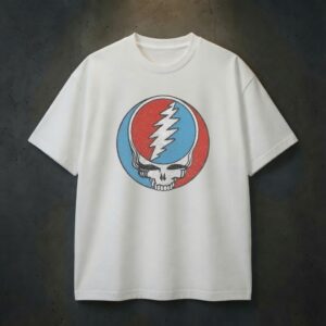 Classic Steal Your Face Vintage Grateful Dead Logo Tee