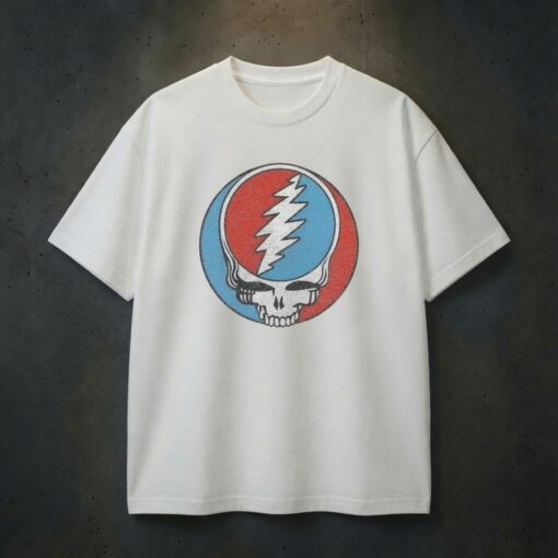 Classic Steal Your Face Vintage Grateful Dead Logo Tee