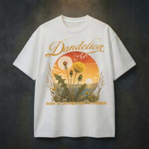 Dandelion T-Shirt, Song Inspired Graphic Tee