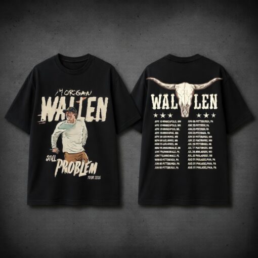 Vintage Morgan Wallen Still The Problem Tour 2026 shirt