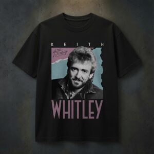 Keith Whitley Vintage Shirt Retro 90s Country Music Tee