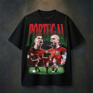 Portugal National Team Graphic T-Shirt, World Cup 2026 Tee