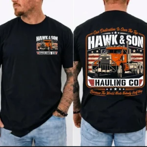 Over The Top Trucker Shirt, Hawk and Son shirt, Vintage Arm Wrestling Movie Tshirt