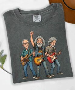 Bob Weir Jerry Garcia Phil Lesh Tribute Tee #4