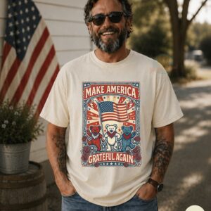 Deadhead Inspired 4th of July Shirt #1