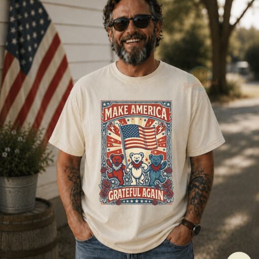Deadhead Inspired 4th of July Shirt #1
