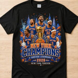 Champions of New York Shirt, 2026 Basketball Champions Tee #10