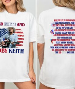 Brought To You Courtesy Of The Red, White & Blue, , Retro Fourth Of July Shirt, Toby Keith Shirt